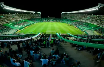 El estadio del Deportivo Cali está cerca de llenarse por completo para el partido. FOTO: COLPRENSA
