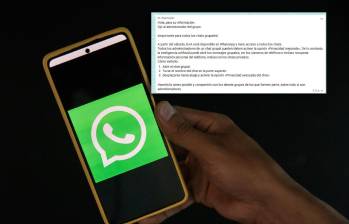 WhatsApp mantiene el cifrado de extremo a extremo: la IA de Meta no puede acceder a los mensajes privados. FOTO EL COLOMBIANO