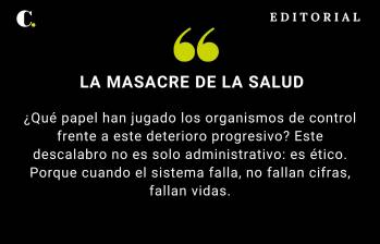 La masacre de la salud