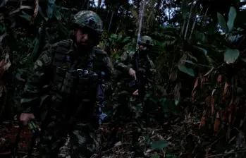 Los soldados desaparecieron en medio de combates con las disidencias de alias Iván Mordisco. FOTO COLPRENSA