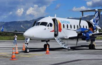 Avion de Sastena desapareció. FOTO: Tomada de X @CSelperiodista