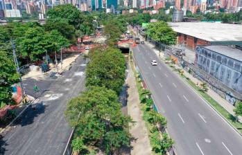 Las labores en la calle 12 tienen un avence del 91,77% según reportó la Alcaldía. FOTO: CORTESÍA