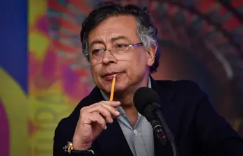 Gustavo Petro, presidente de Colombia. FOTO: Colprensa.