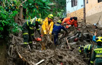 Además, las fuertes lluvias provocaron afectaciones en al menos 35 viviendas en la vereda Los Olivares, según la Alcaldía. Foto: Camilo Suárez