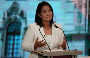 La candidata a la Presidencia de Perú, Keiko Fujimori, de Fuerza Popular, solicitó un reconteo de votos. FOTO EFE