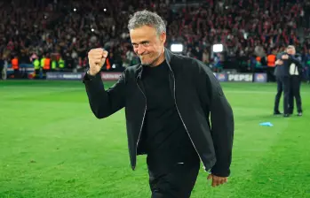 Luis Enrique cumplió 55 años el pasado 8 de mayo. Le devolvió al PSG la ilusión triunfal gracias a su estrategia de juego. Foto: GETTY 
