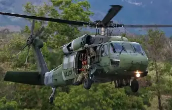 Imagen de referencia. Los problemas con este contrato de los helicópteros rusos se conocieron desde inicios de 2024. FOTO: Colprensa