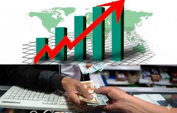 El Banco de la República revisó al alza sus proyecciones de inflación y desempleo tras el aumento del salario mínimo para 2026. FOTO: Elaboración propia y EL COLOMBIANO