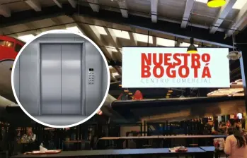 Las autoridades de la Unidad de Vida de la Fiscalía ya iniciaron las investigaciones para determinar si la víctima era trabajador del restaurante y las causas exactas del colapso. FOTO: Centro comercial Nuestro Bogotá y SSTOCK