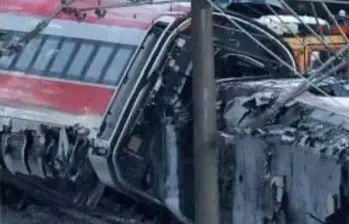 La colisión de trenes ha provocado una cifra de muertos que aún no es definitiva. Foto: Guardia Civil España