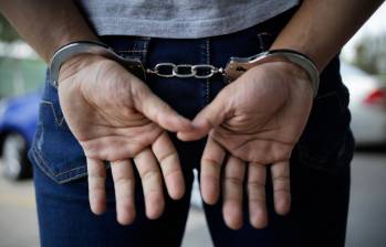 Durante la captura de alias “Medio Labio” también fue judicializado un escolta por porte ilegal de armas. FOTO: ARCHIVO.