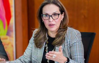 Viviane Morales lideró durante tres semanas el Ministerio de Educación en el gabinete de Abelardo de la Espriella. Foto: MinEducación