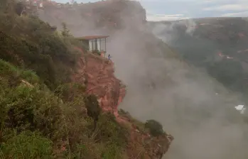 Refugio La Roca, en Los Santos, Santander. FOTO cortesía.