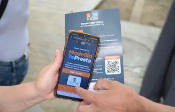 Con el programa de nanocréditos digitales, Medellín busca ofrecer una alternativa legal frente al crédito informal. Foto: cortesía.