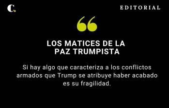 Los matices de la paz trumpista