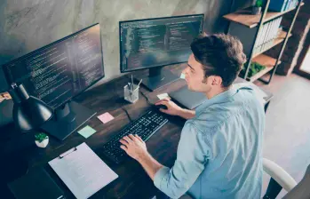 El sector de software e informática en Colombia sigue siendo uno de los principales generadores de empleo. FOTO: GETTY