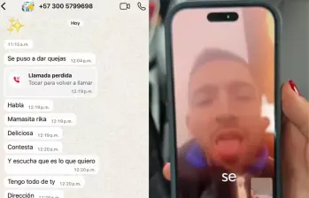 El hombre no oculta ni su número de teléfono ni su cara. FOTO: REDES SOCIALES.