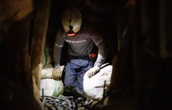 La inversión extranjera en minas y canteras cayó hasta US$178 millones en 2025, el nivel más bajo registrado en 27 años. FOTO EL COLOMBIANO. 