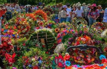 La Feria de las Flores 2025 terminará el domingo 10 de agosto. FOTO Camilo Suárez