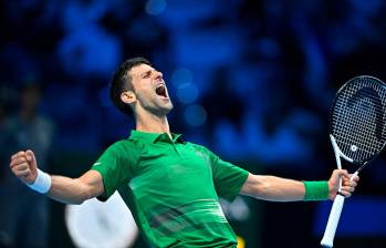 Novak Djokovic alcanzó su séptima final en lo que va de 2022. FOTO: EFE 