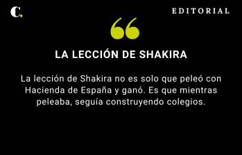 La lección de Shakira