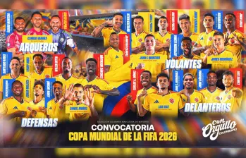 El volante cucuteño James Rodríguez, quien cumplirá 35 años el próximo 12 de julio, será el capitán del seleccionado nacional en el torneo. Foto: X Selección Colombia @FCFSeleccionCol