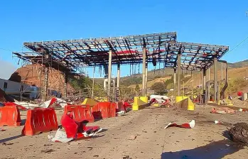 Una fuerte detonación interrumpió la tranquilidad de la madrugada en el norte del Cauca. Hacia las 2:00 a. m. de este sábado 8 de agosto. FOTO: Colprensa