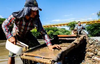 El Banco de Áreas para la Formalización Minera reunirá terrenos destinados exclusivamente a procesos de legalización de pequeños mineros en Colombia. FOTO JULIO HERRERA. 