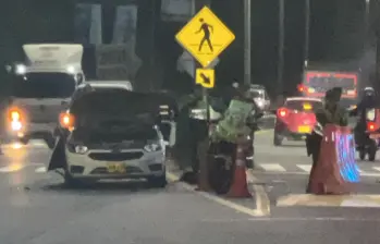 Peaje de Copacabana en la Vía Medellín a Bogotá. Foto: Cortesía