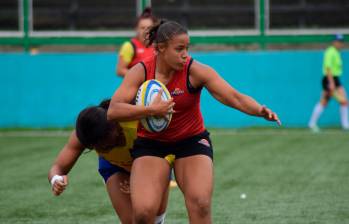 Este es el equipo que participará en el Mundial femenino de mayores. El rugby colombiano continúa evolucionando.