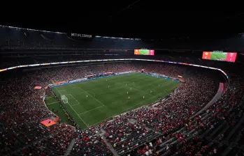 El estadio Azteca albergará el tercer Mundial de su historia: 1970, 1986 y 2026. La capital de México se prepara para recibir a la Selección Colombia en su debut ante Uzbekistán el 17 de junio. FOTO GETTY 