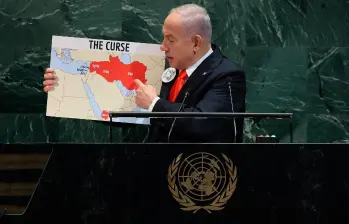 El primer ministro israelí, Benjamin Netanyahu. FOTO: Getty