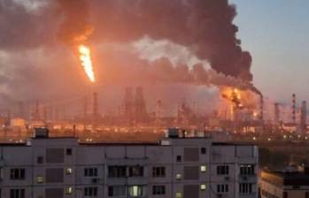 Rusia sufre ataque masivo de drones ucranianos en último día de elecciones legislativas. FOTO: captura de video
