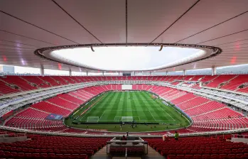 El estadio Akron de Guadalajara tendrá duelos del repechaje mundialista el 26 y 31 de marzo, además de los siguientes partidos del Mundial: República de Corea vs. rival por definir, el 11 de junio; México vs. República de Corea, el 18; Colombia vs. ganador del Repechaje A, el 23; y Uruguay vs. España, el 26. FOTO Getty