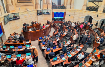 En plenaria del Senado fue aprobado el proyecto en dos de los cuatro debates. FOTO: El Colombiano