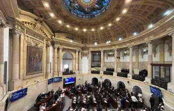 El tiempo apremia, ya que la iniciativa aún debe superar dos debates más en la Cámara antes del 20 de junio. FOTO: JAVIER GONZÁLEZ PENAGOS