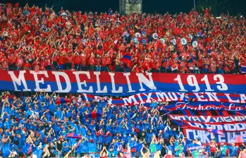 La afición del Independiente Medellín es una de las más fieles del fútbol profesional colombiano. Foto: Manuel Saldarriaga
