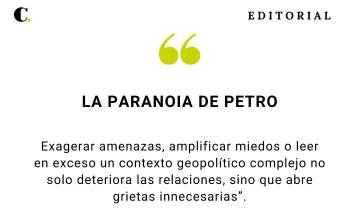 La paranoia de Petro