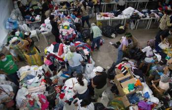 La Procuraduría denunció la acumulación de ayudas humanitarias en Ocaña, Norte de Santander. Foto: Colprensa