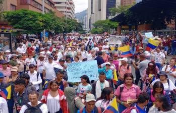 El presidente Gustavo Petro ya ha convocado a otras marchas para apoyar las principales reformas de su Gobierno. FOTO: COLPRENSA