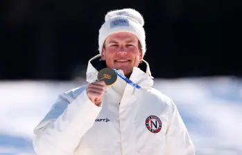 Johannes Klaebo, de 29 años, ya es una leyenda del deporte mundial. FOTO: GETTY