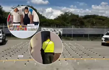 El operativo fue coordinado entre Policía Nacional, el Ejército, la Fuerza Aeroespacial, la Fiscalía y las administraciones local y departamental. Foto: Captura de video MinDefensa