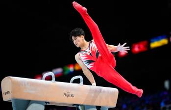 Encabezados por Daiki Hashimoto, los japoneses volvieron al primer lugar del podio por equipos en el Mundial de Amberes. FOTO GETTY 