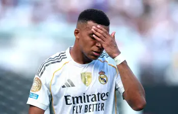El delantero francés Kylian Mbappé, de 26 años, suma 41 goles con el Real Madrid esta temporada. FOTO: GETTY