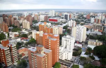 Las altas temperaturas mantienen a Barranquilla con una sensación térmica agobiante y obligan a muchos hogares a incrementar el uso de ventiladores y aires acondicionados para sobrellevar el calor. FOTO: Colprensa.