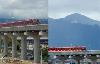 ¡El Metro de Bogotá ya está en movimiento! Así se vio la primera prueba del tren. Foto: Alcaldia de Bogotá