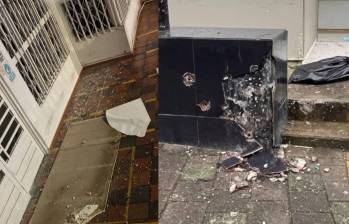 Dos ataques simultáneos sacudieron al departamento del Caquetá en la noche del jueves. Fotos: redes sociales 