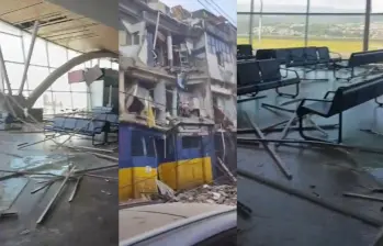 Estos son algunos daños que se registran en Pereira. Foto: Captura de videos redes sociales