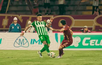 Nacional visita al Tolima en Ibagué. FOTO CORTESÍA ATLÉTICO NACIONAL