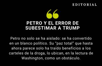 Petro y el error de subestimar a Trump